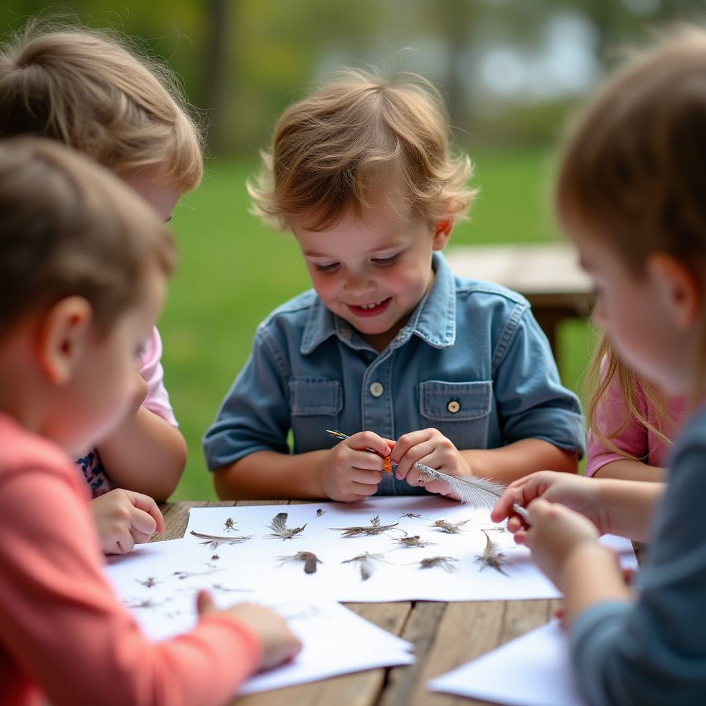 Educational workshop with children