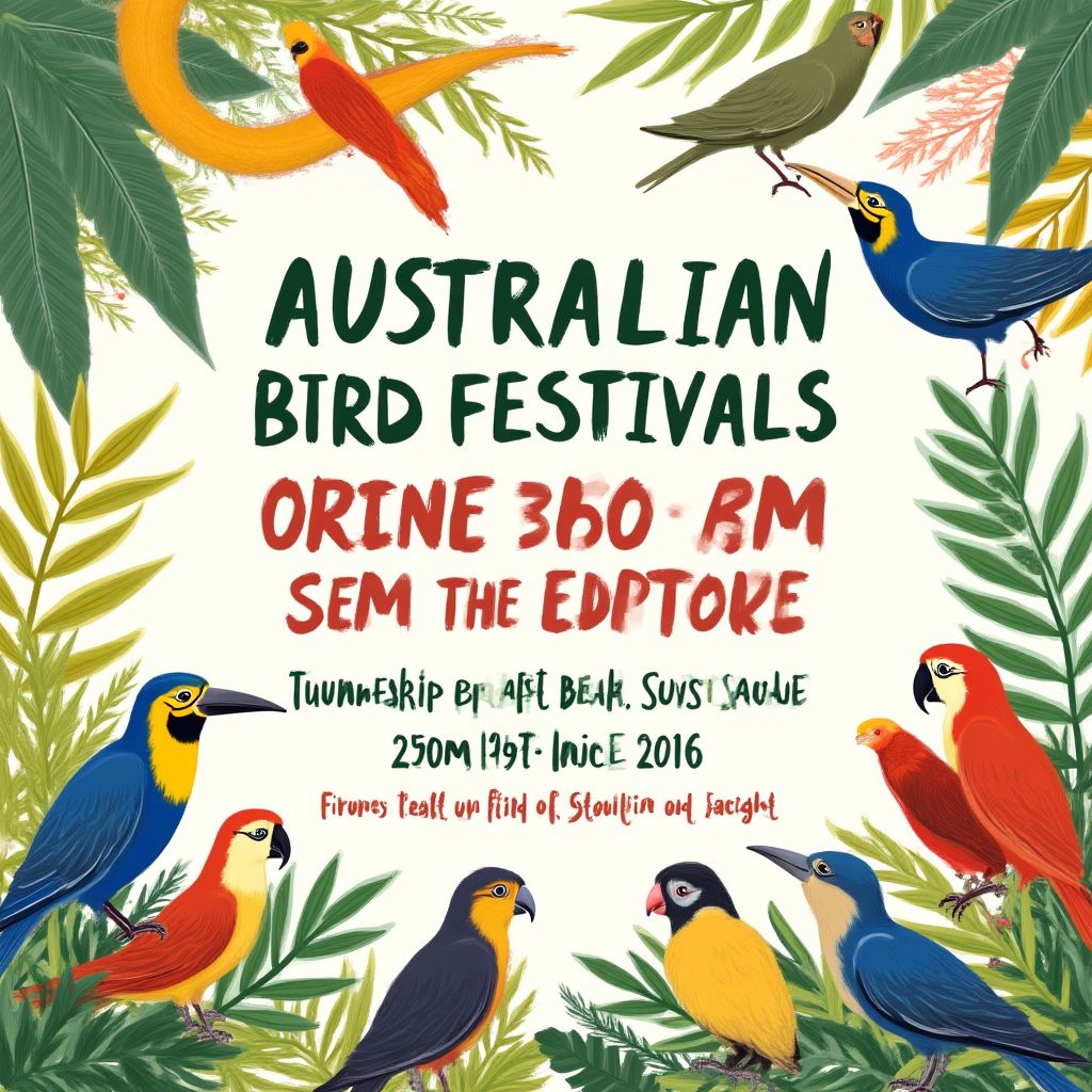 Bird festival announcement