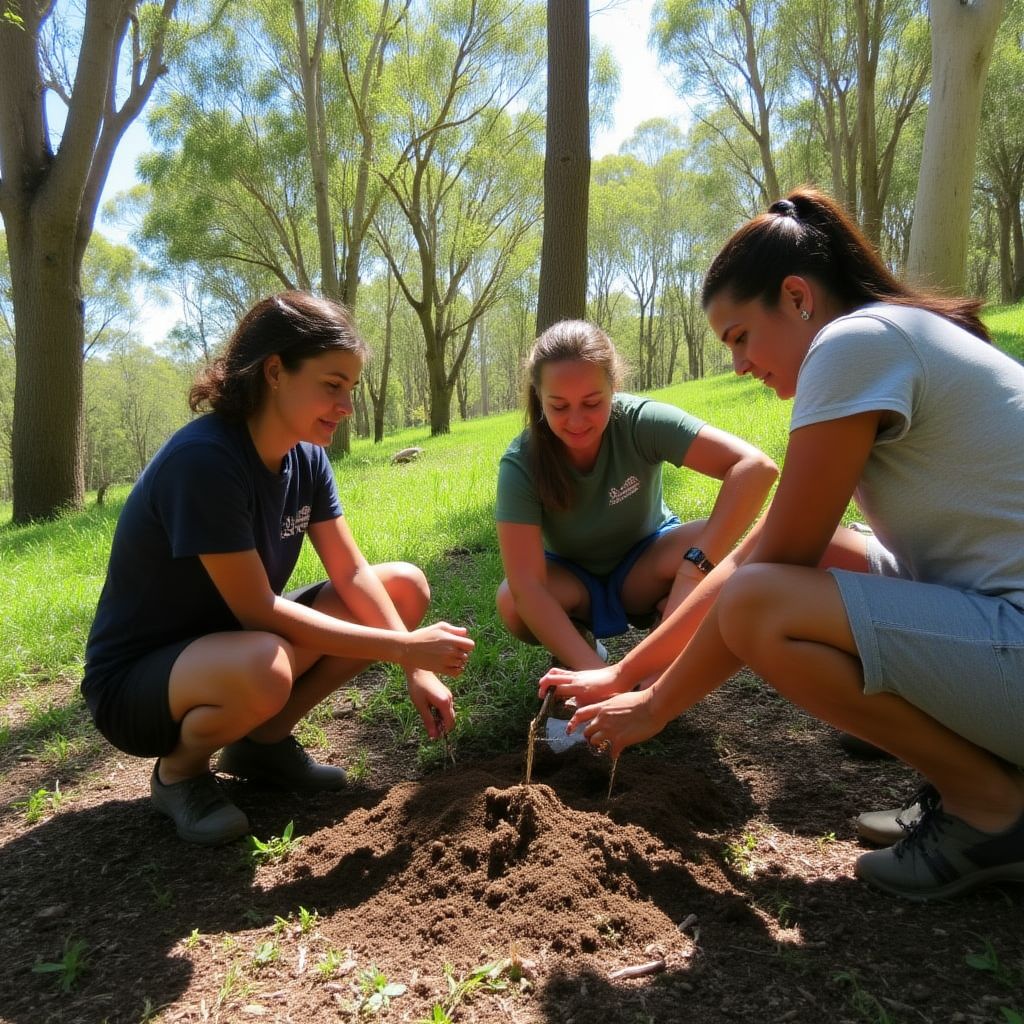 Bird habitat restoration project