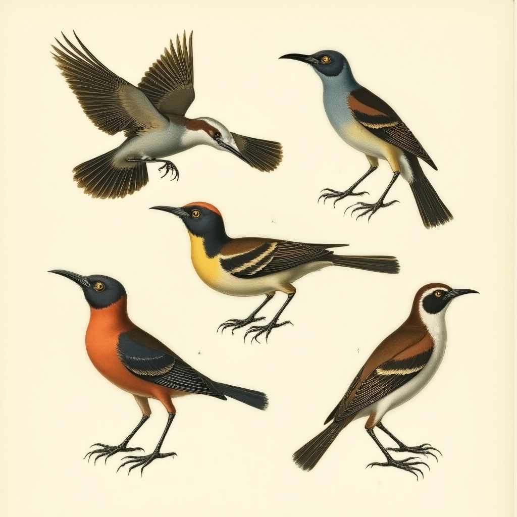 Historical study of Australian birds